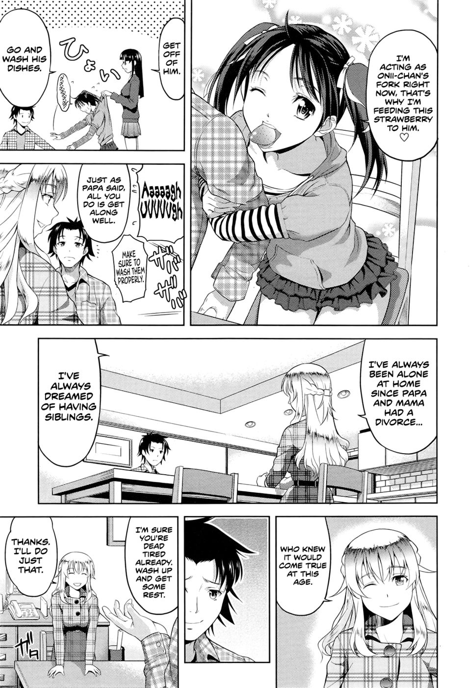 Hentai Manga Comic-I want to be your bride even though I'm your sister!-Chapter 1-5